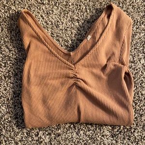 tan long sleeve